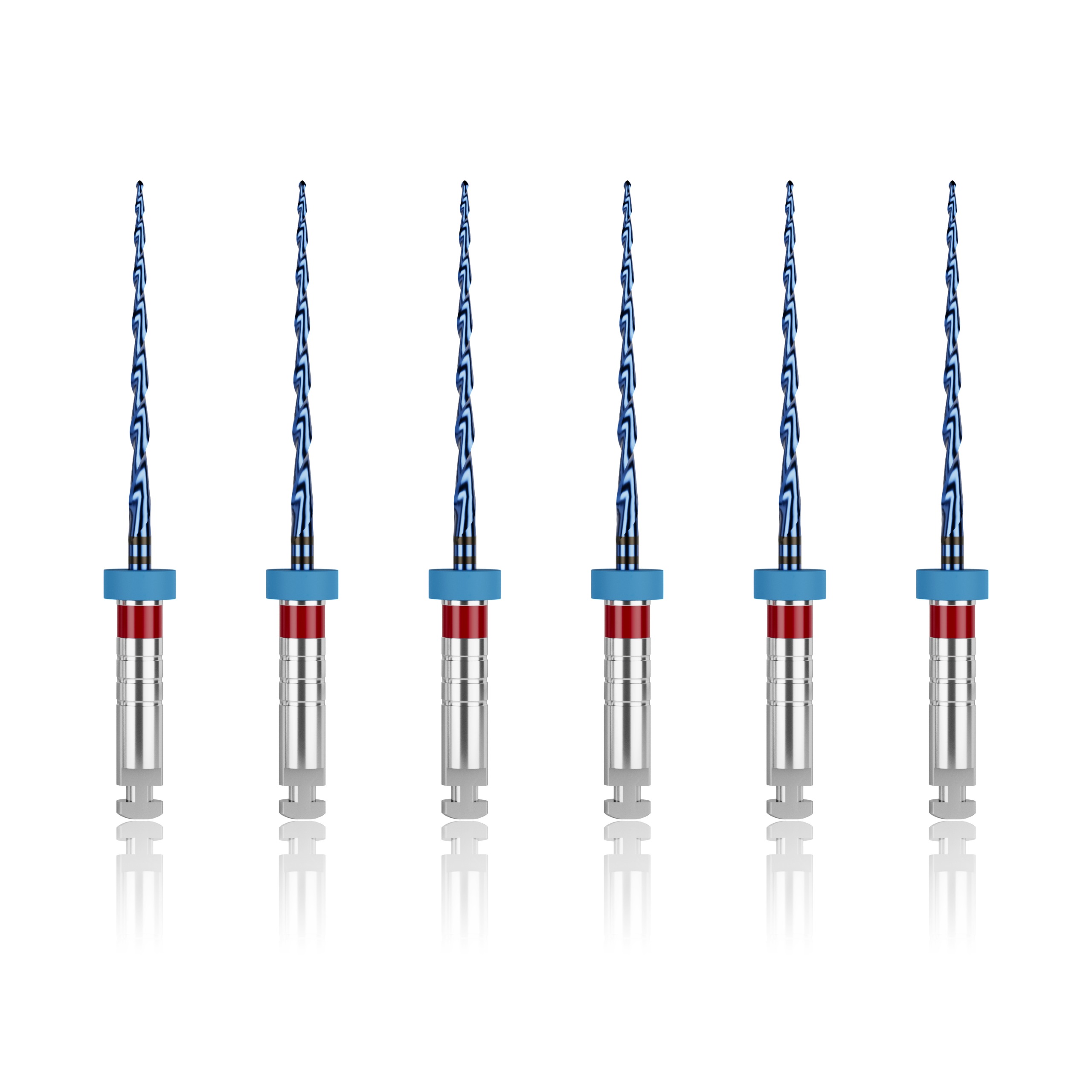 Waldent Wal-flex S- Blue Rotary Files 21mm - 25/6%