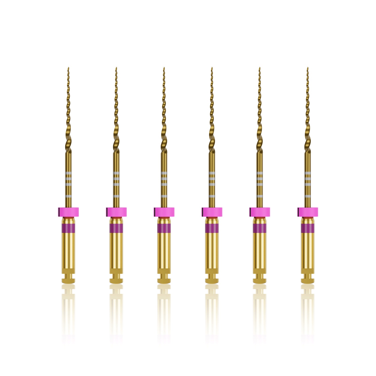 Waldent Premium Taper Gold Rotary Files - 25mm S1