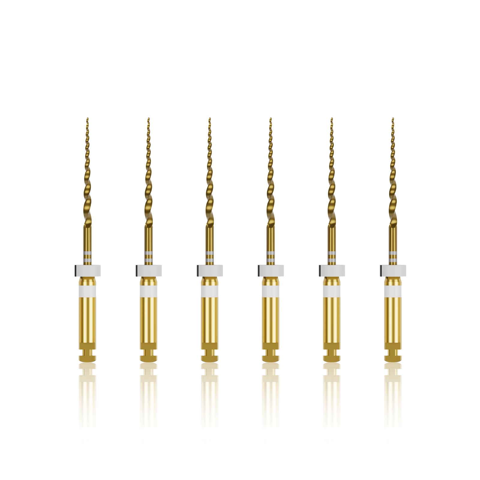 Waldent Premium Taper Gold Rotary Files - 21mm S2