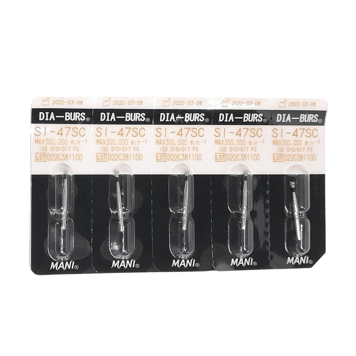 Mani Diamond Airotor Burs - SI - 47SC