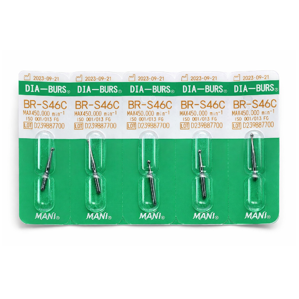 Mani Diamond Airotor Burs - BR - S46C