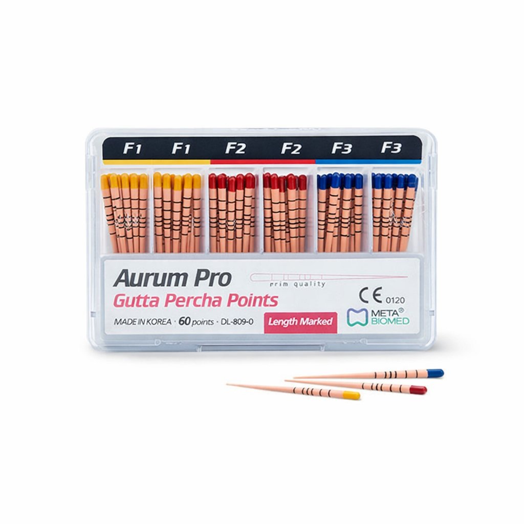 Meta Gutta Percha Points - Length Marked Protaper- Assorted Pack