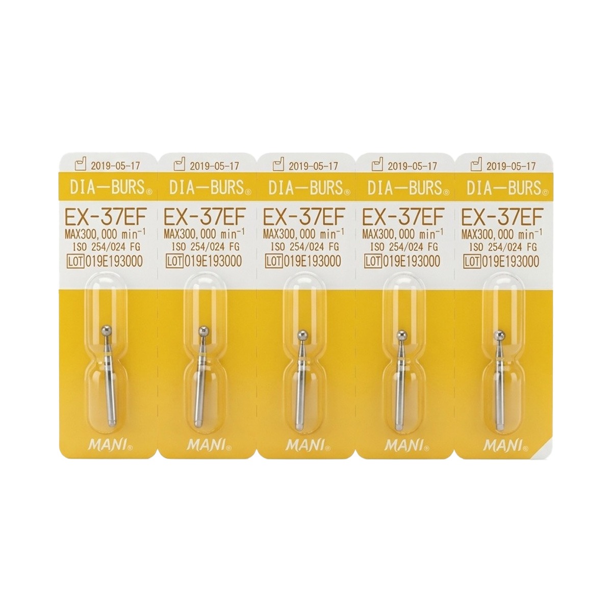 Mani Diamond Airotor Burs - Ex-37ef