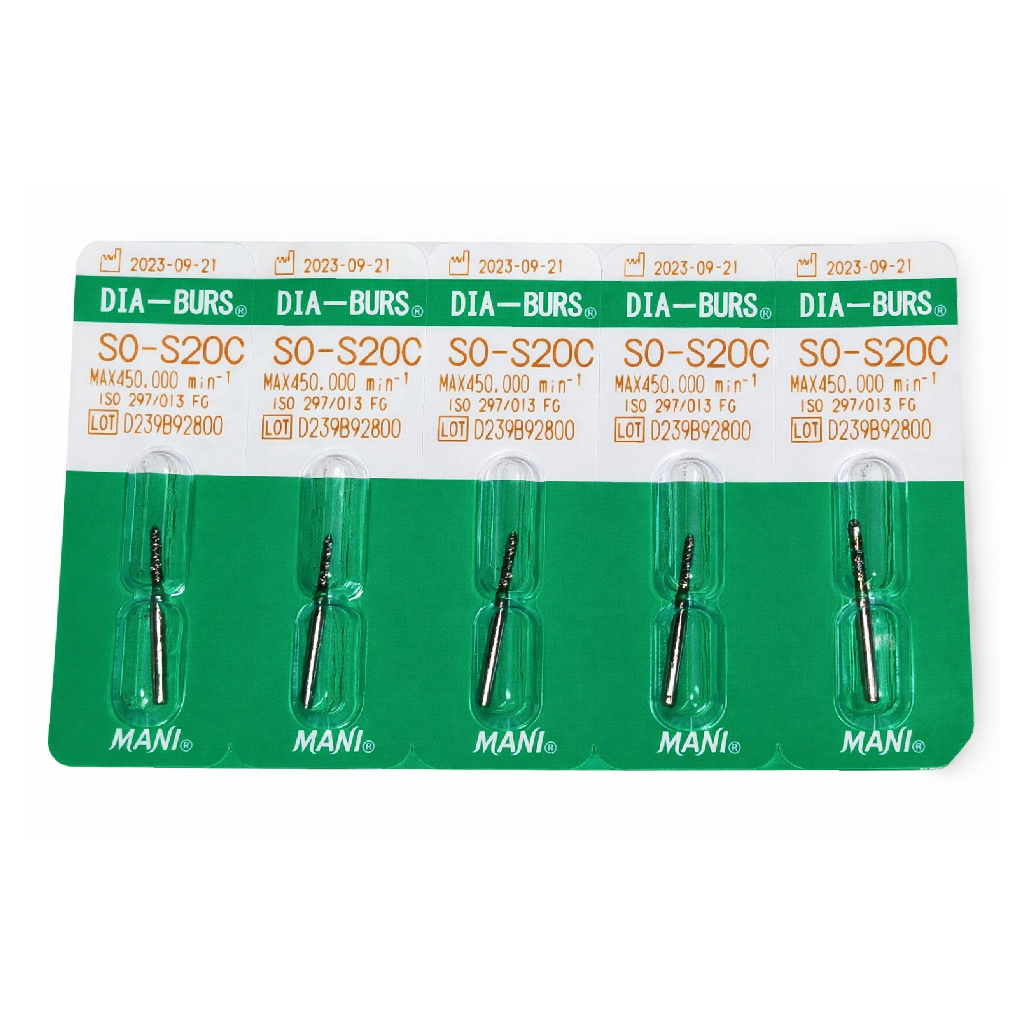 Mani Diamond Airotor Burs - SO - S20C