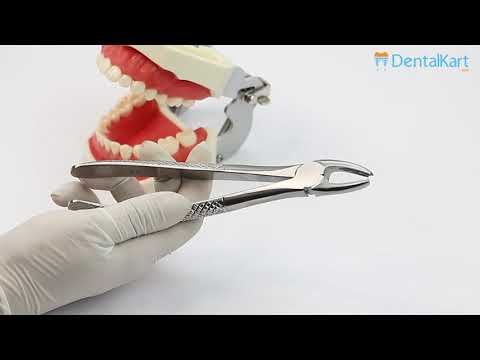 Waldent Tooth Extraction Forceps Upper Molars Left, No.18 (1/105) - 2