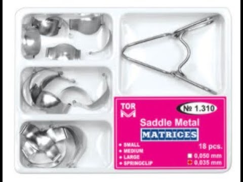 Tor Vm Saddle Metal Matrices(Complete Kit) No 1.310 - 2